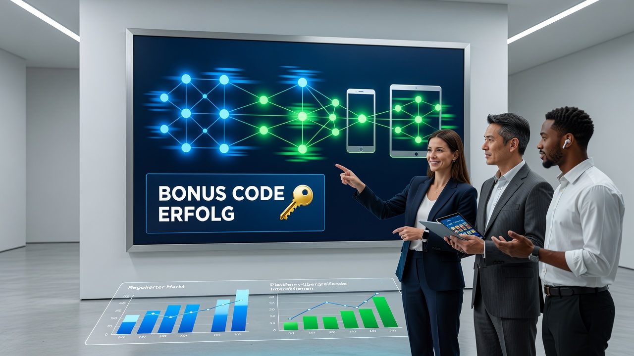 Darstellung von Bonuscode-Erfolgsraten über verschiedene Geräte hinweg