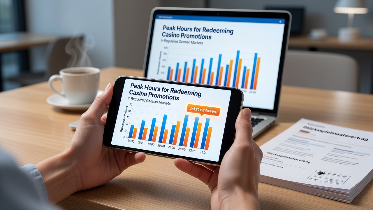 Grafik mit Nutzungsstatistiken zu mobilen Promotion-Einlösungen in deutschen Märkten
